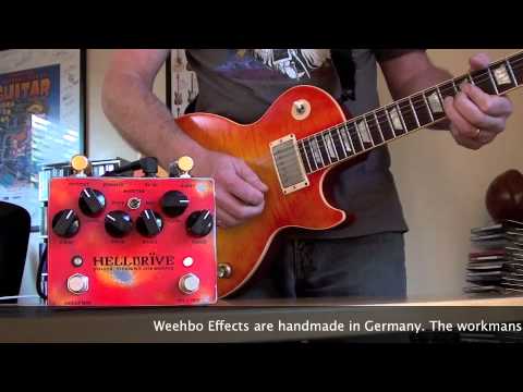 weehbo pedals HELLDRIVE - Dynamic Overdrive and Booster
