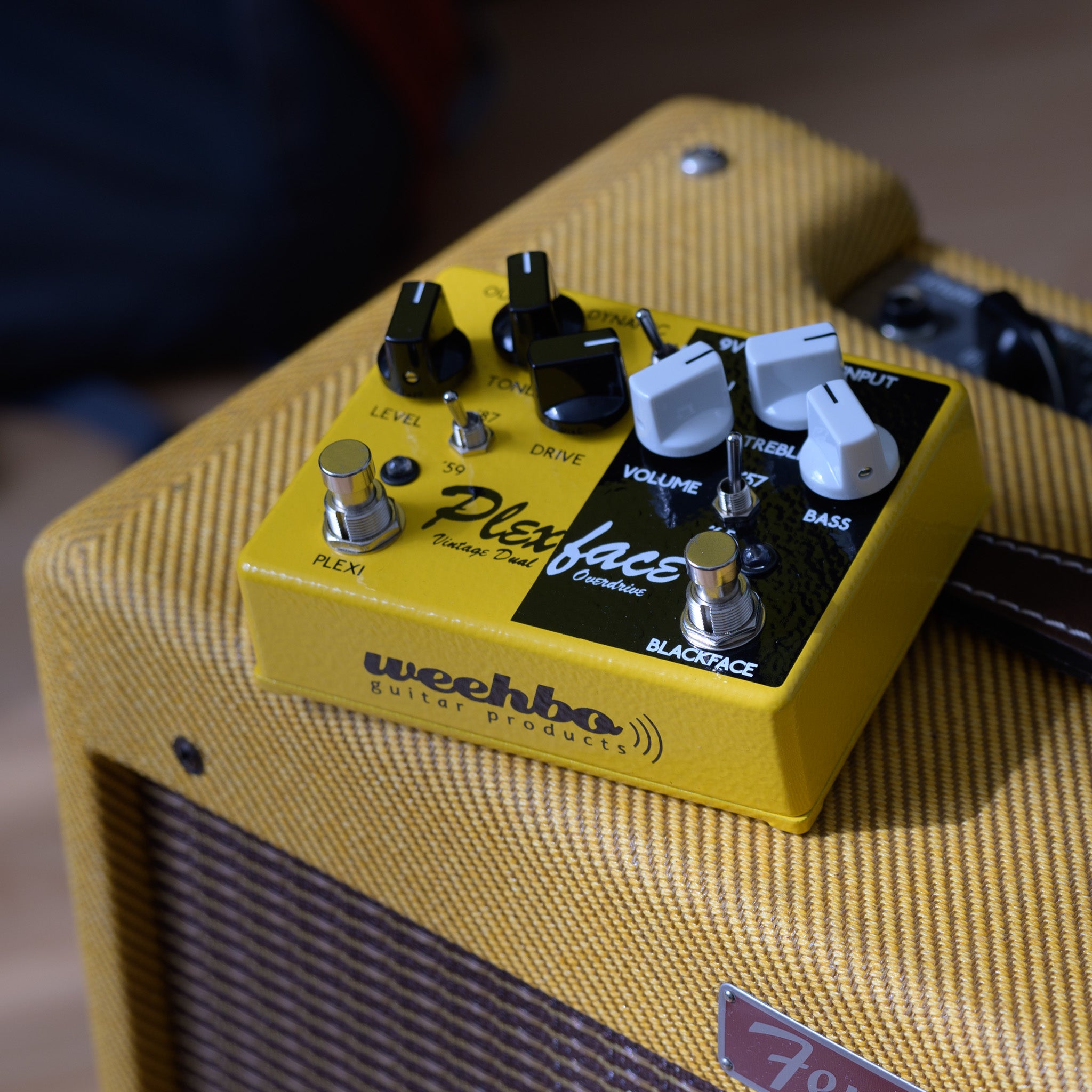 blackface pedal Weehbo Plexface