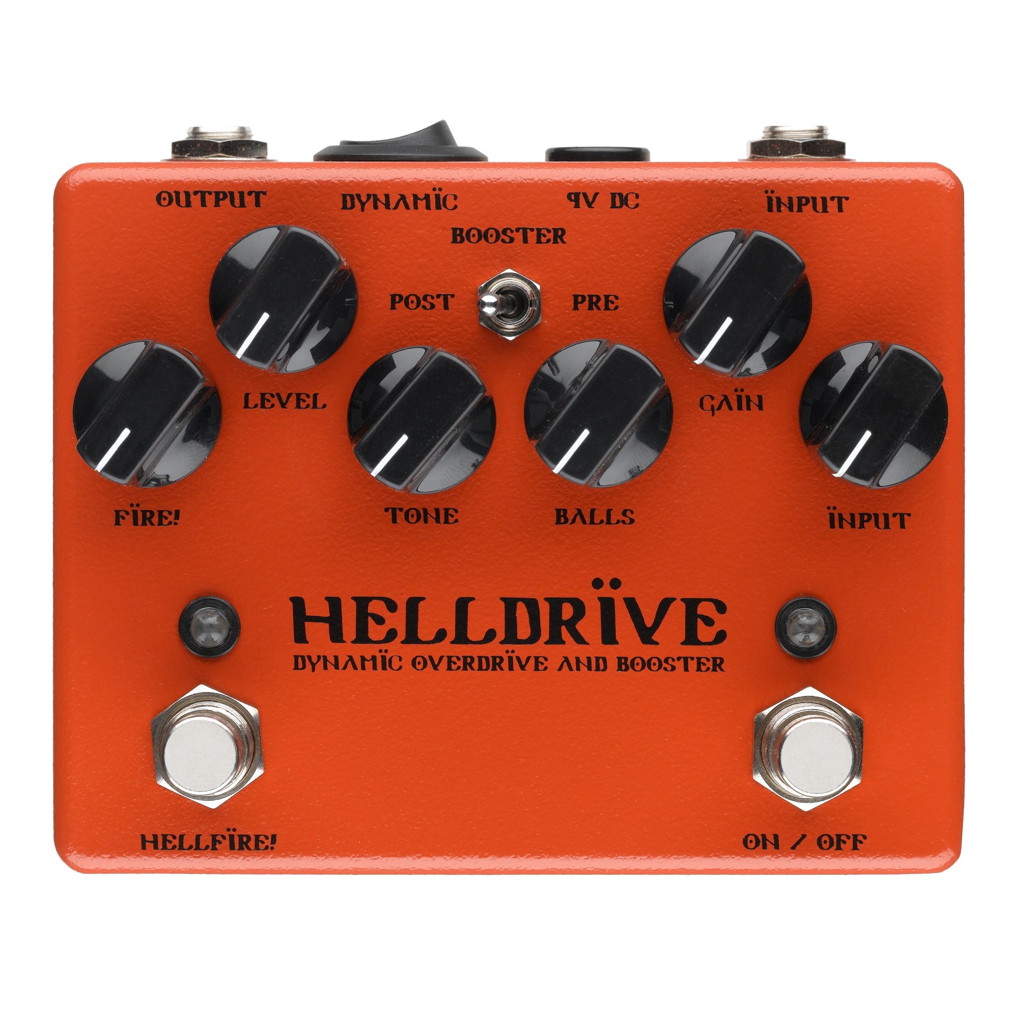 dynamic overdrive pedal WEEHBO Helldrive